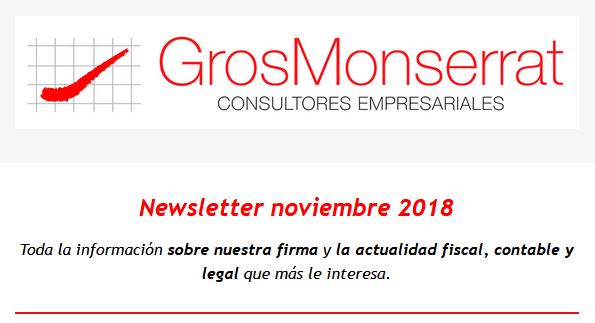 Butlletí Gros Monserrat _ Novembre 2018